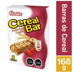 Pack barra cereal Costa Cereal Bar frutos rojos 8 un de 21 g