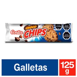 Galletas Costa choco chips 125 g