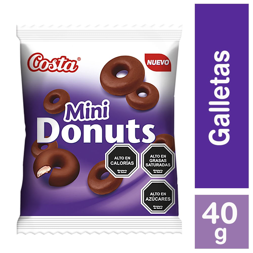 Galleta mini donuts Costa 40 g