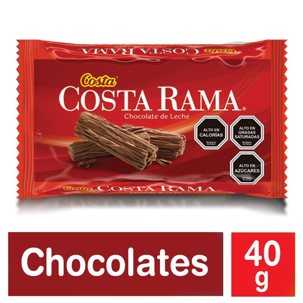 Chocolate de leche Costa Rama 40 g