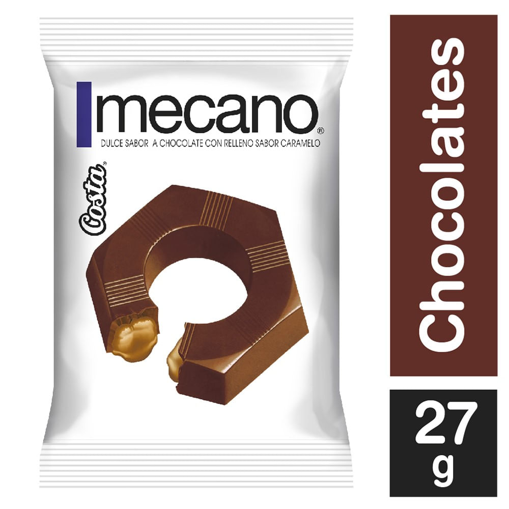 Chocolate Mecano Costa manjar 27 g