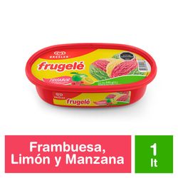 Helado Frugelé Bresler frambuesa limón y manzana 1 L