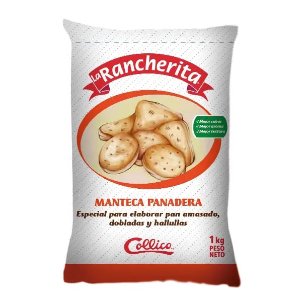 Manteca Panadera Rancherita 1 Kg