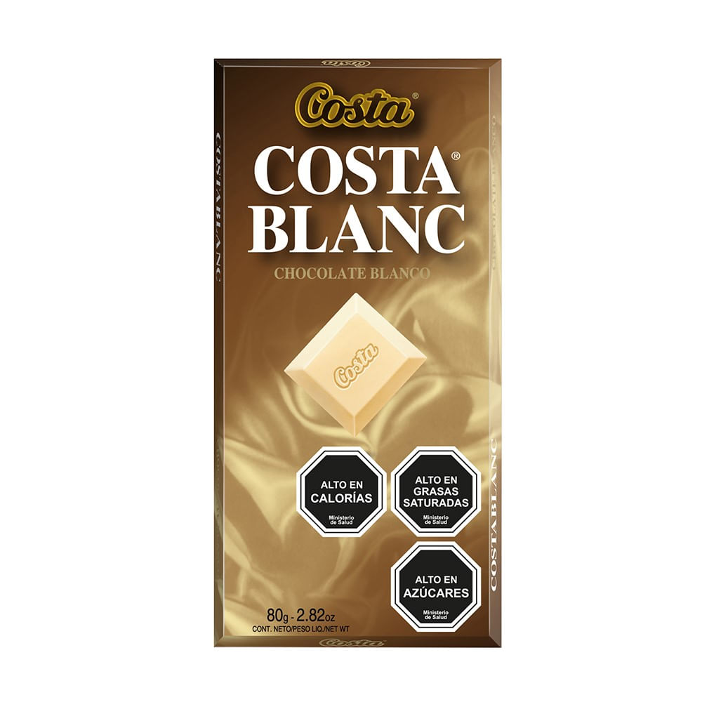 Chocolate Costa Blanc 80 g Chocolate Costa Blanc 80 g