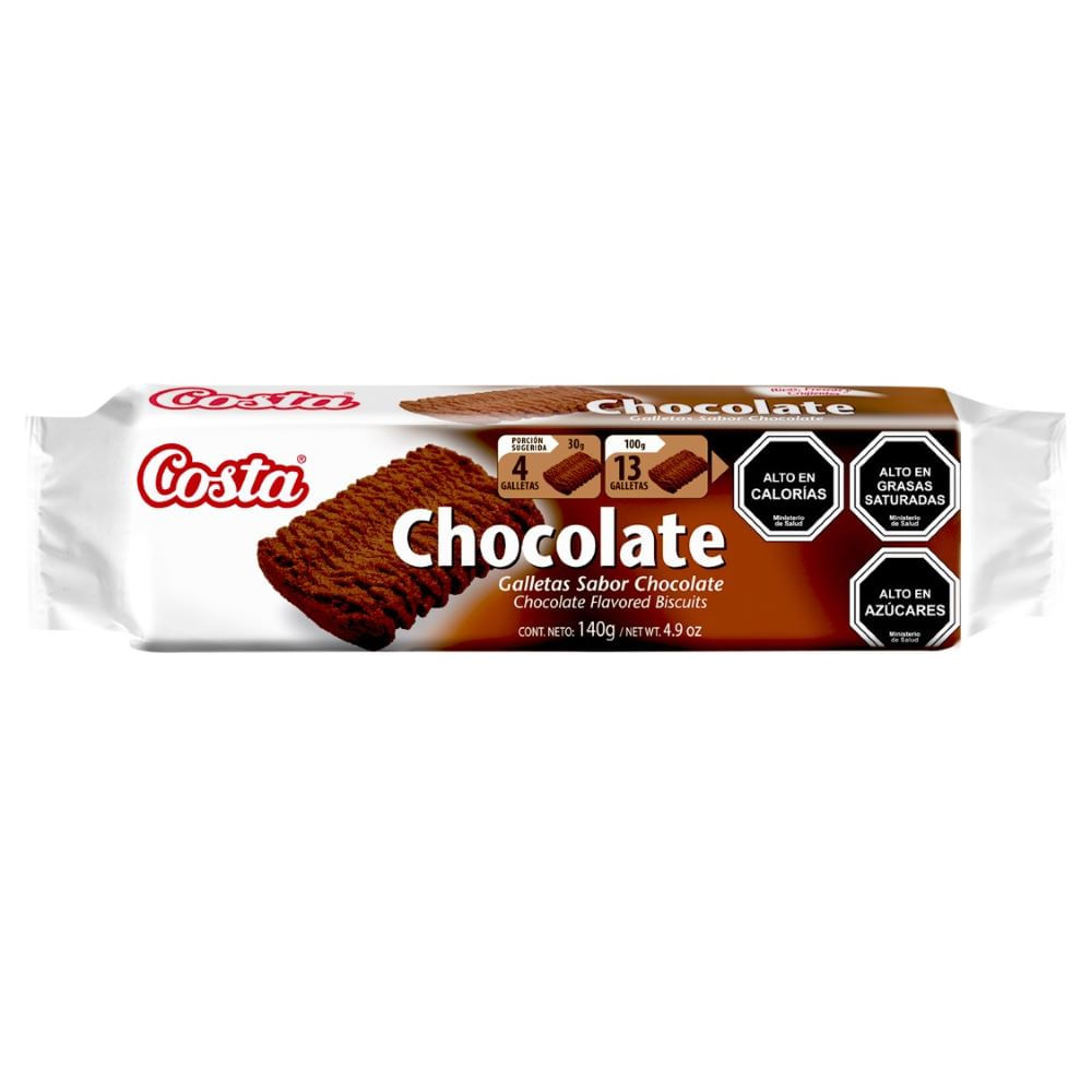 Galletas Costa chocolate 140 g