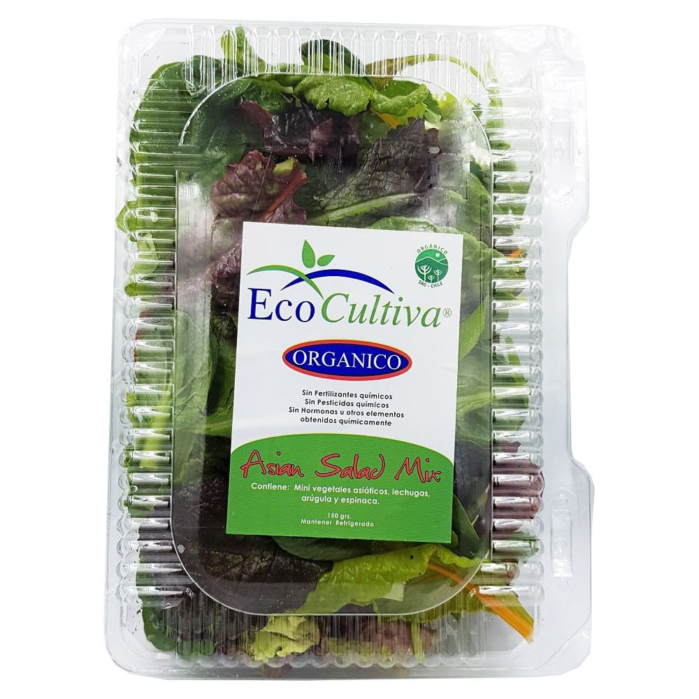 Ensalada asian salad mix Ecocultiva orgánico 150 g
