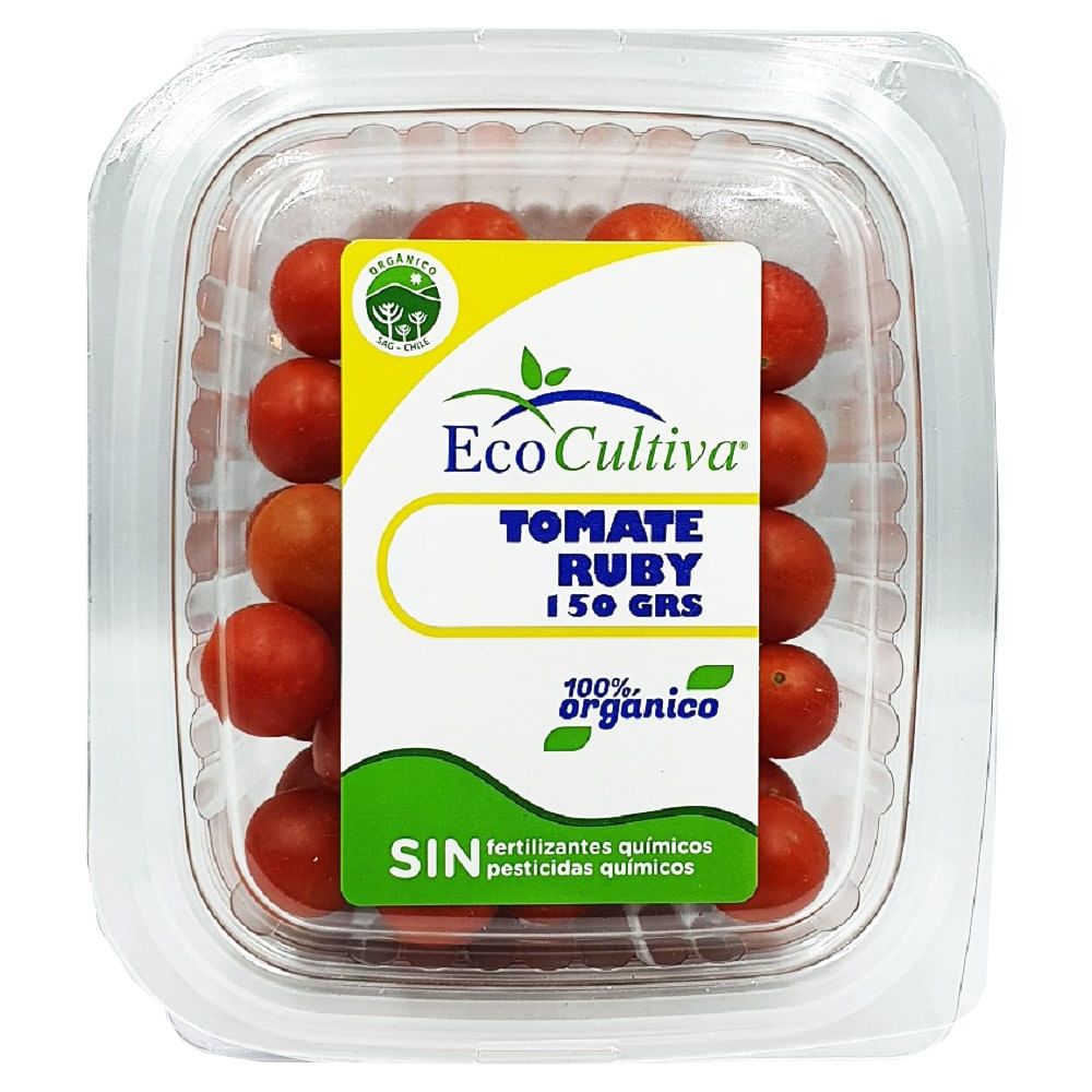Tomate ruby Ecocultiva orgánico 150 g