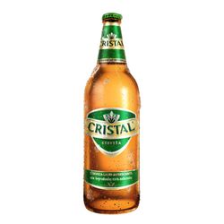 Cerveza Cristal desechable botella 1 L
