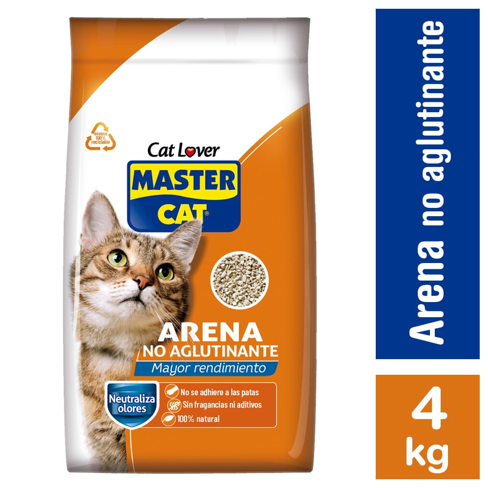 Arena sanitaria Master Cat 4 Kg