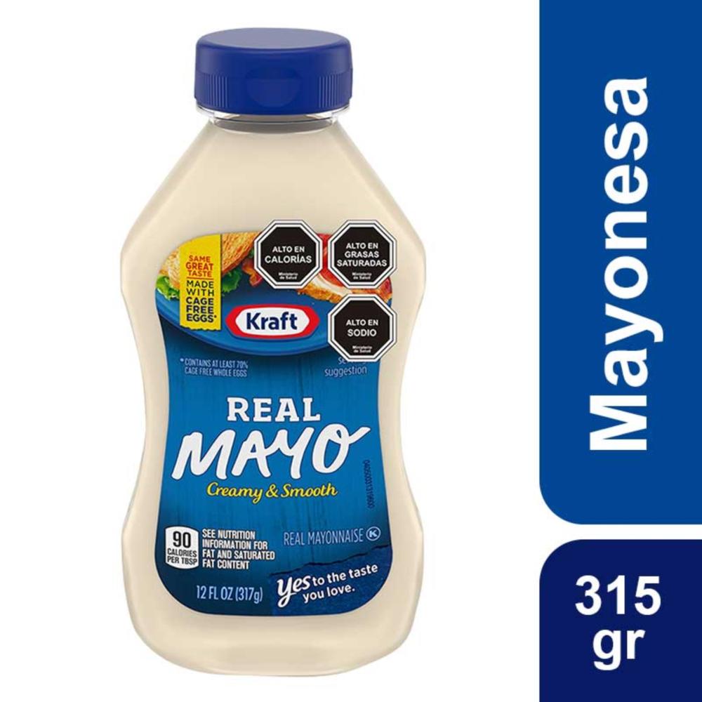 Mayonesa Kraft squezze 315 g