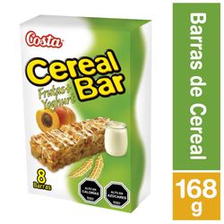 Pack barra cereal Costa Cereal Bar fruta+yoghurt 8 un de 21 g