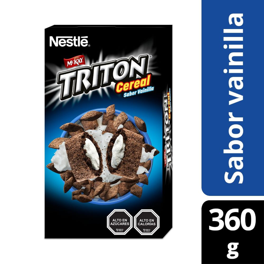 Cereal Triton sabor vainilla 360 g