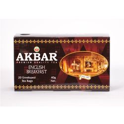Te Akbar english breakfast 20 bolsitas