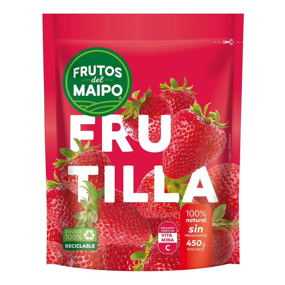 Frutillas Frutos Del Maipo congeladas 450 g