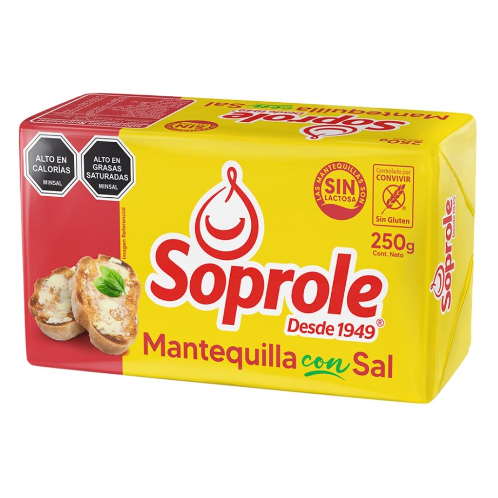 Mantequilla Soprole con sal 250 g