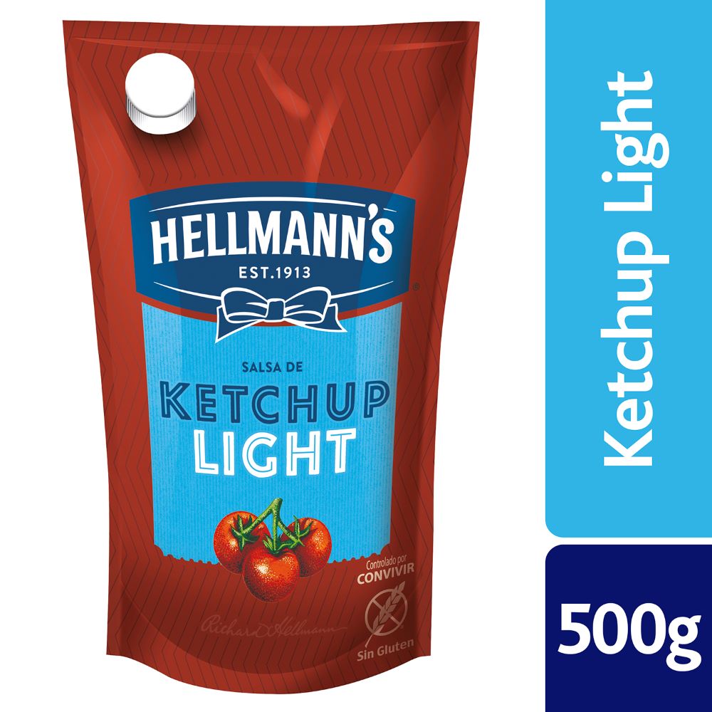 Ketchup Hellmann's light doypack 500 g