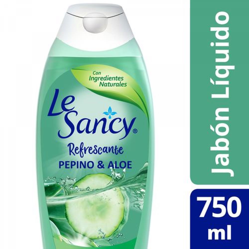 Jabón líquido Le Sancy pepino y aloe vera 750 ml