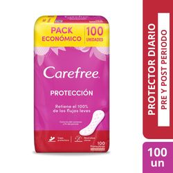 Protección Carefree con perfume 100 un