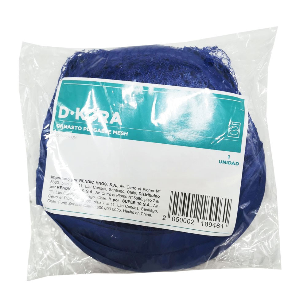 Canasto Plegable Mesh Dkora