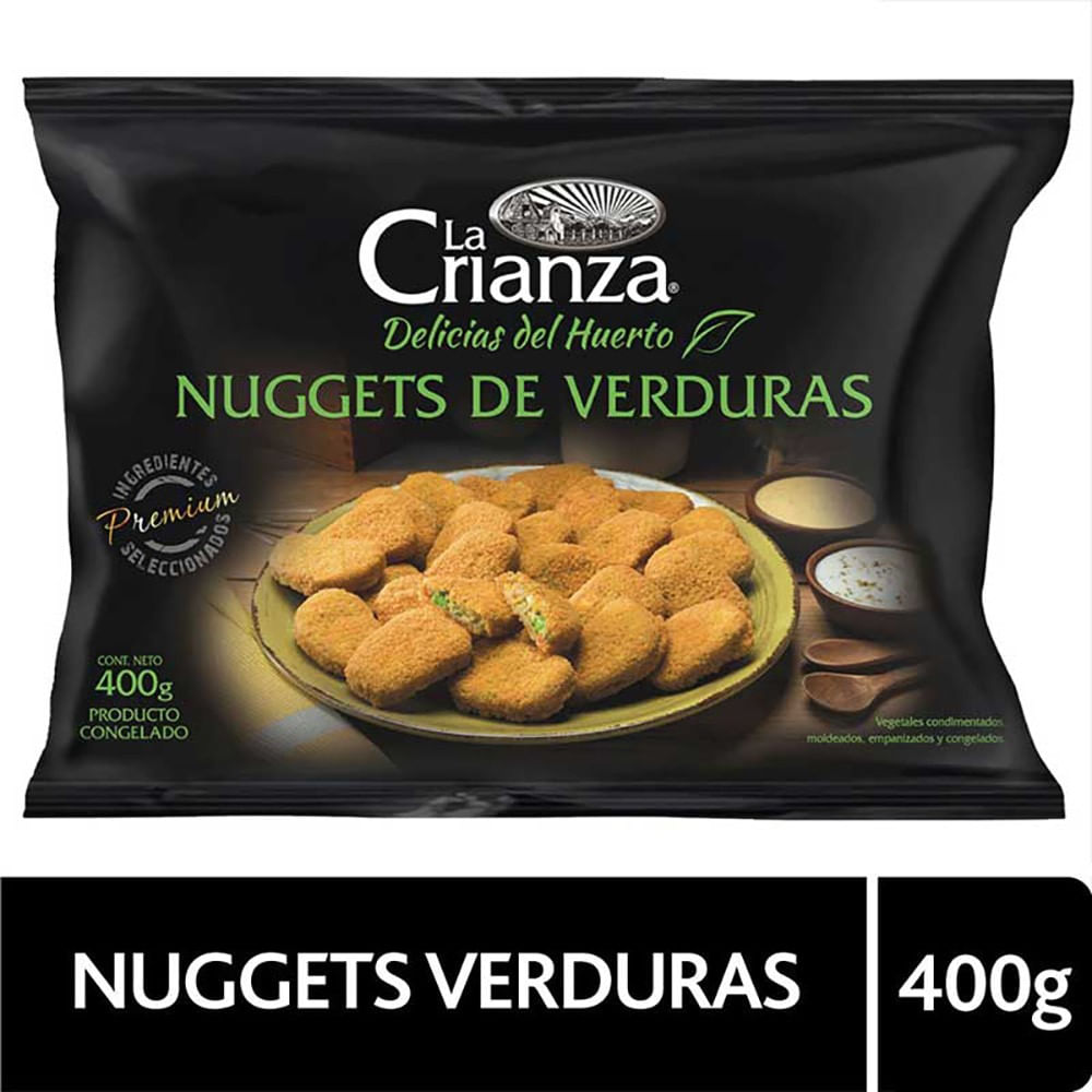 Nuggets verduras La Crianza bolsa 400 g