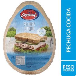 Pechuga de pavo Sopraval cocido granel 250 g