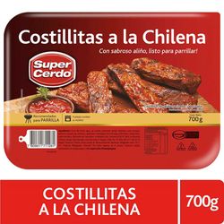 Costillitas de cerdo Super Cerdo a la chilena 700 g