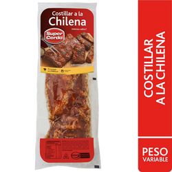 Costillar a la chilena Super Cerdo al vacío 2.5 Kg