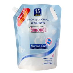 Jabón líquido Simonds dermo care hygienic 1.5 L