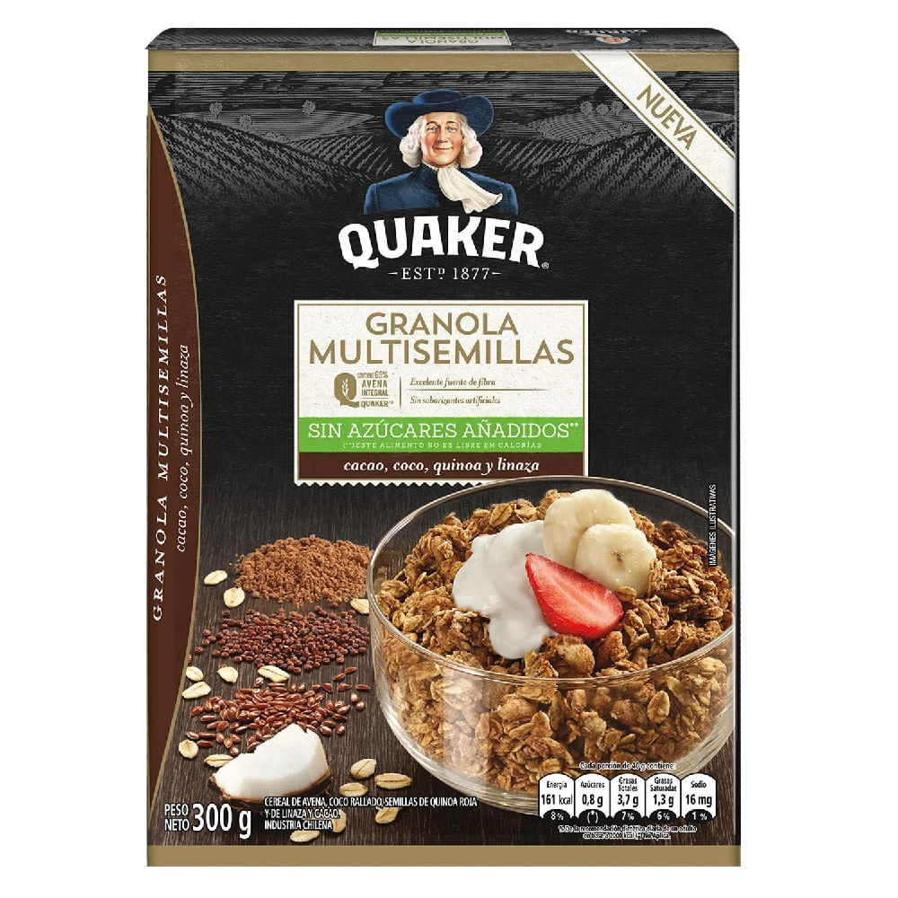 Granola Quaker multisemillas 300 g