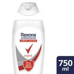 Jabón líquido Rexona antibacterial original 750 ml