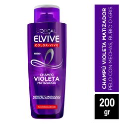 Shampoo Elvive violeta matizador 200 ml