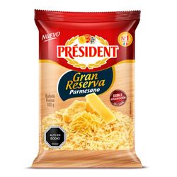 Queso rallado fresco Presidente gran reserva parmesano 100 g