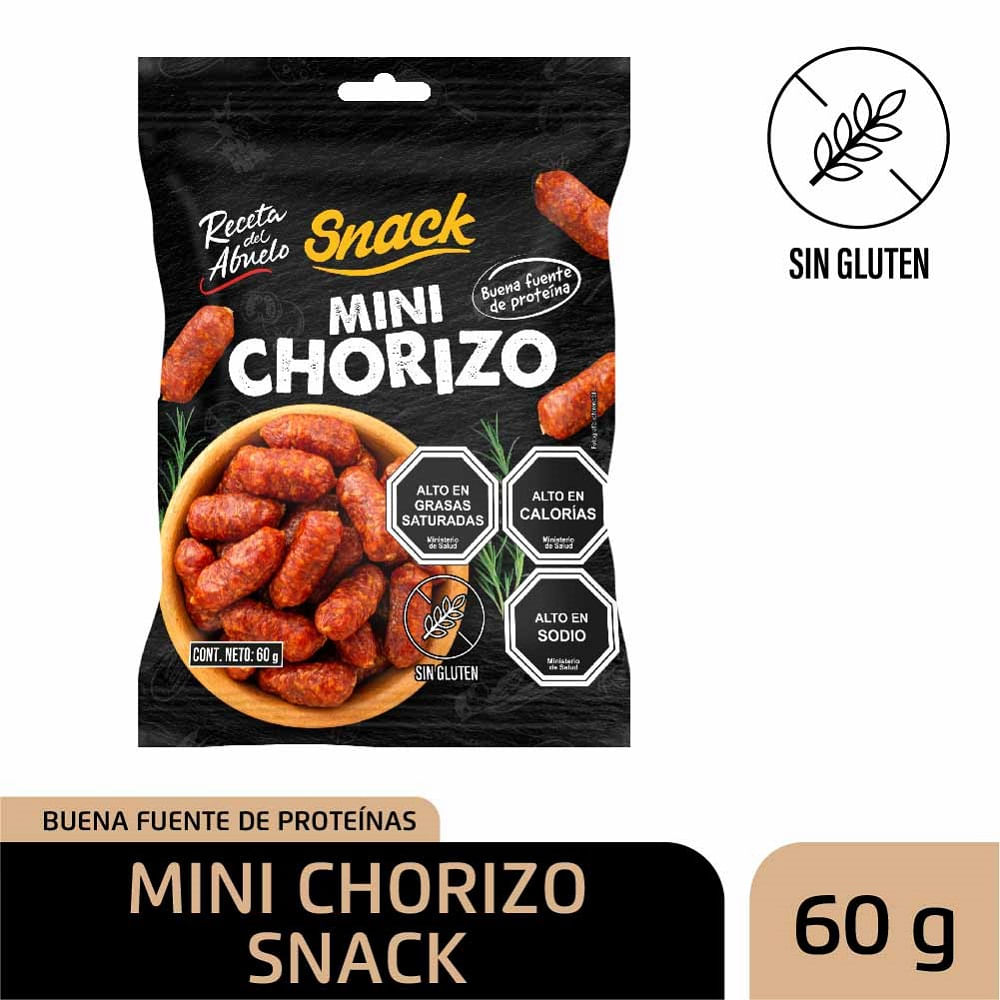 Snack mini chorizo Receta del Abuelo 60 g