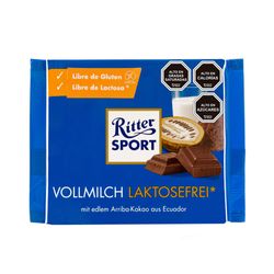 Chocolate Ritter vollmilch sin lactosa 100 g