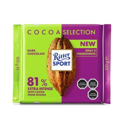 Chocolate Ritter 81% cacao 100 g