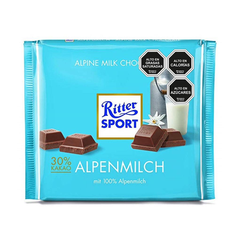 Chocolate Ritter alpenmilch 250 g