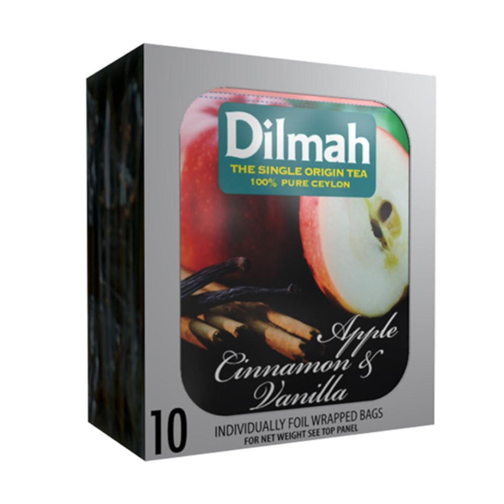 Té negro Dilmah sabor manzana canela 10 un