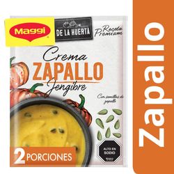 Crema Maggi de la huerta zapallo jengibre 42 g
