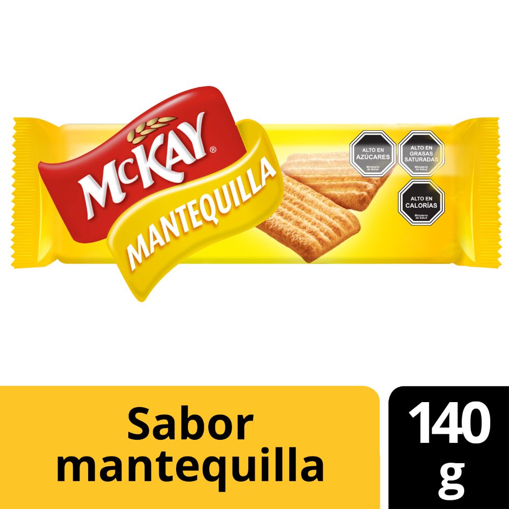 Galletas Mckay mantequilla 140 g