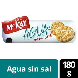 Galletas de agua McKay sin sal 180 g