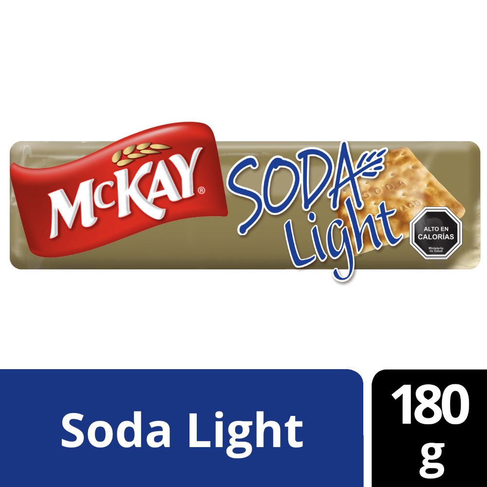 Galletas de soda McKay light 180 g