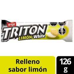 Galletas Triton Mckay lemon white 126 g