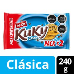 Pack Galletas Kuky Mckay clásica 2 un de 120 g