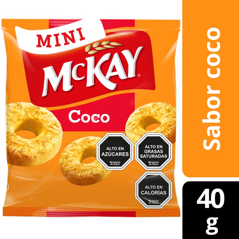 Galletas mini Mckay coco 40 g Galletas mini Mckay coco 40 g