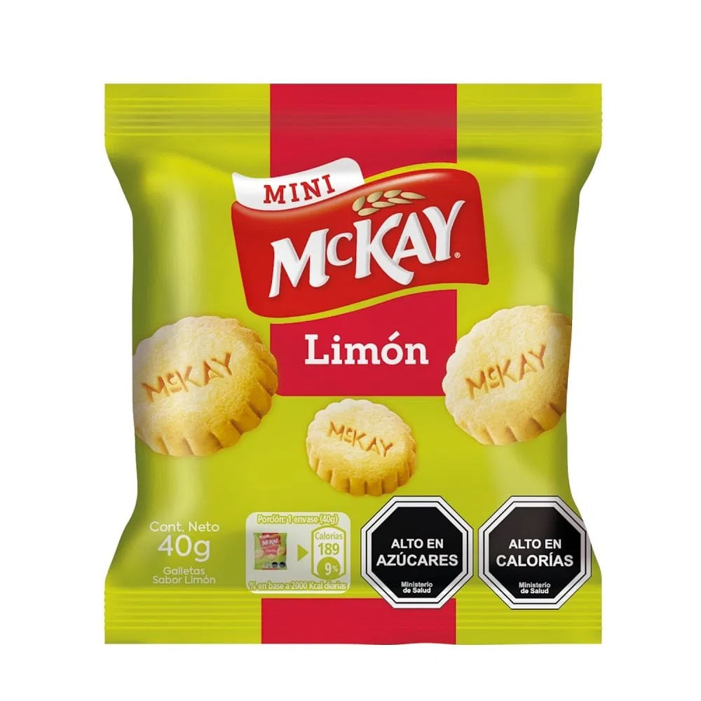 Galletas McKay limón mini 40 g Galletas McKay limón mini 40 g