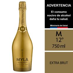Espumante Myla extra brut botella 750 cc
