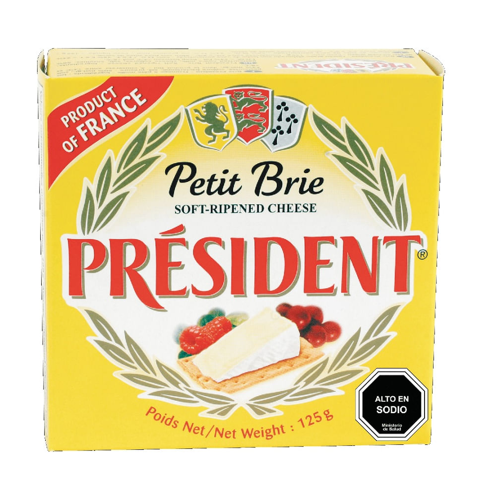 Queso brie President 125 g