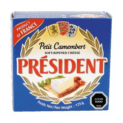 Queso camembert President 125 g