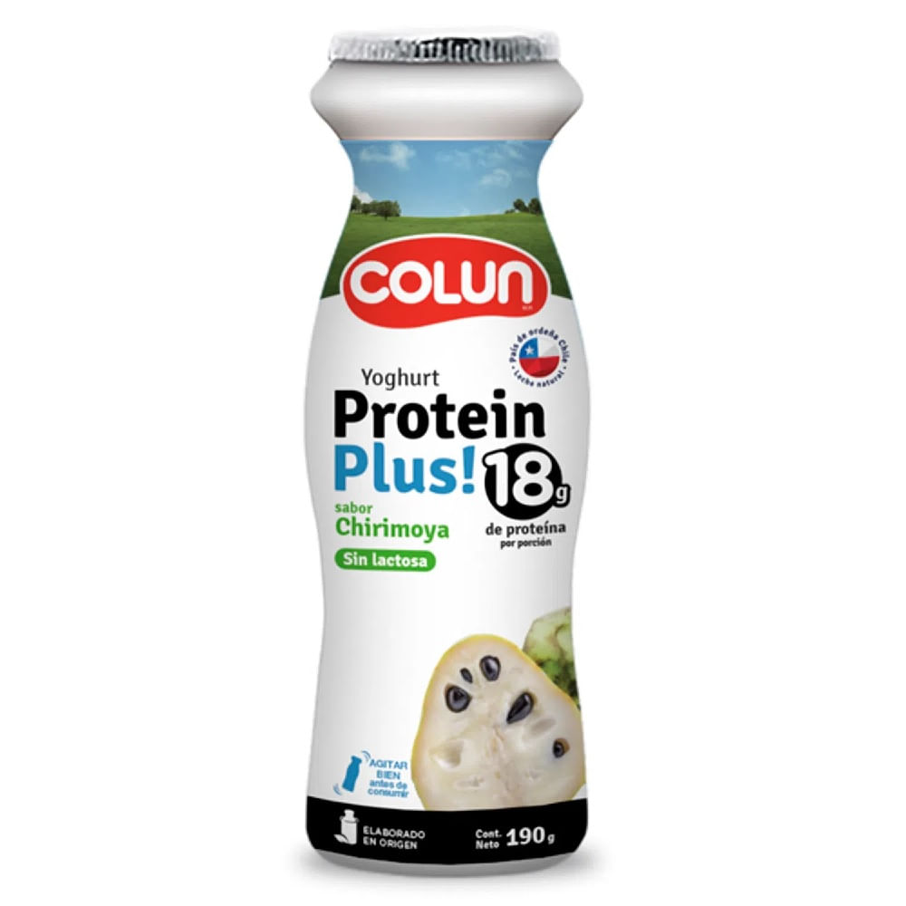 Yoghurt Colun protein plus 18 chirimoya 190 g