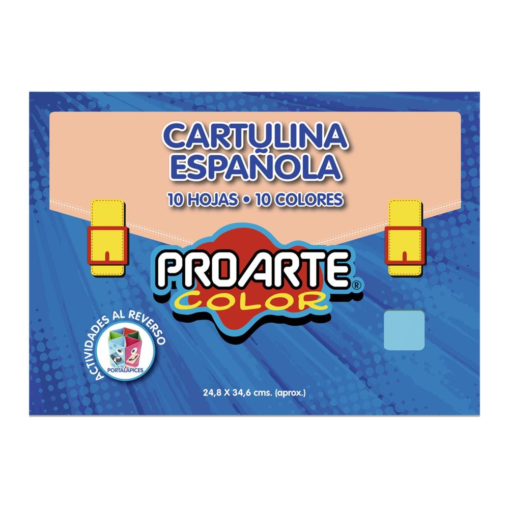 Estuche cartulina española Proarte 10 hojas